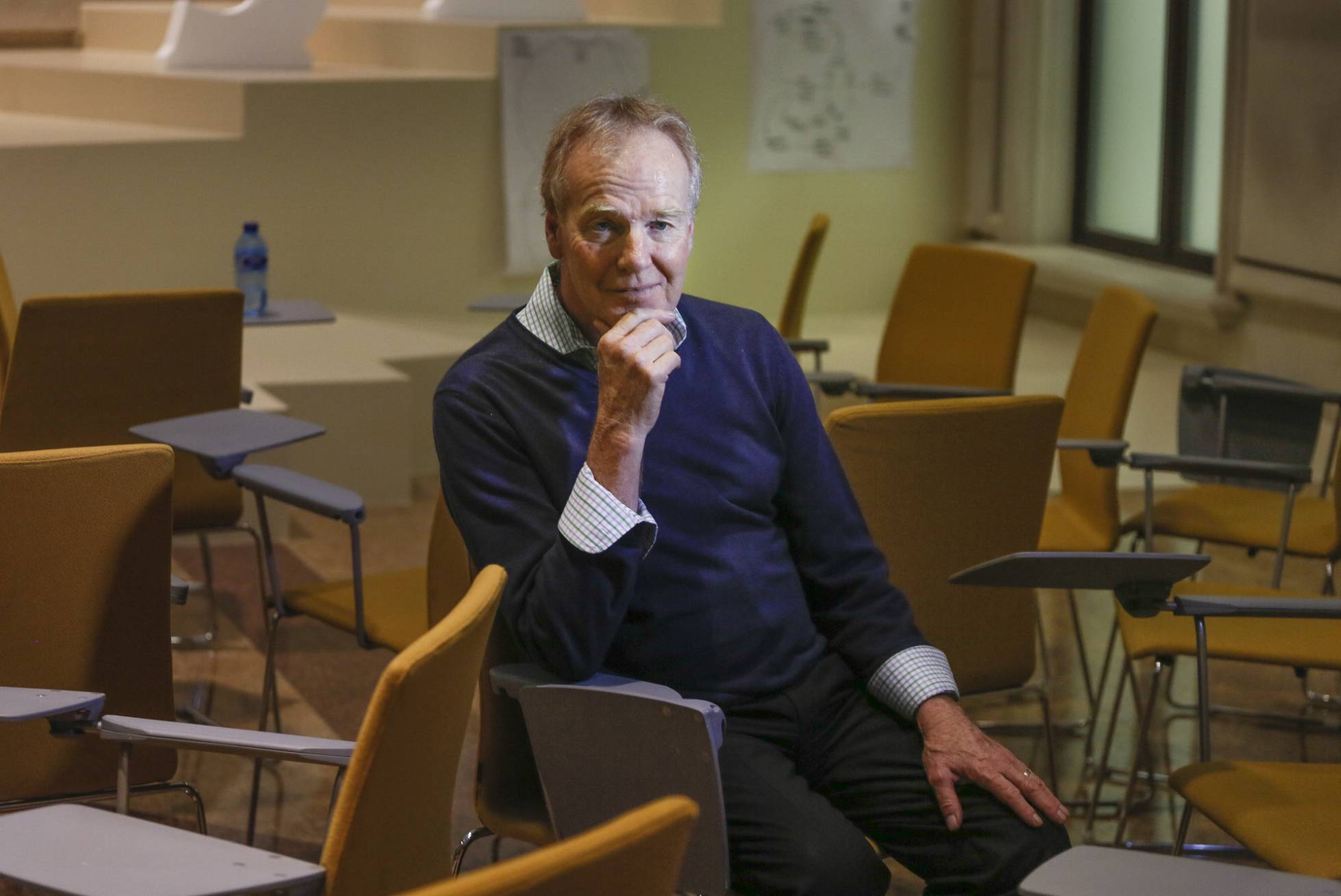 Peter Senge, profesor del MIT Sloan School of Management .